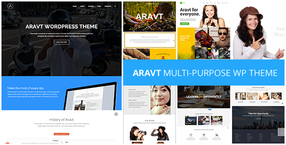 Aravt v1.3 - Creative MultiPurpose Theme