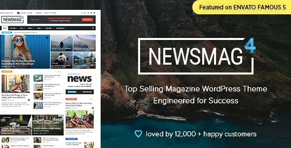 Newsmag - Newspaper & Magazine WordPress Theme Nulled