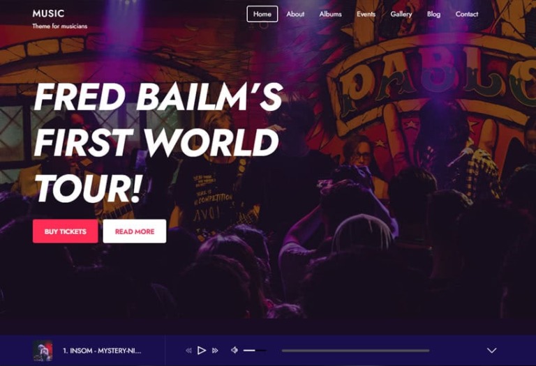 Themify Music WordPress Theme Nulled Free Download