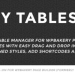 Easy Tables - Table Manager for WPBakery Page Builder Nulled