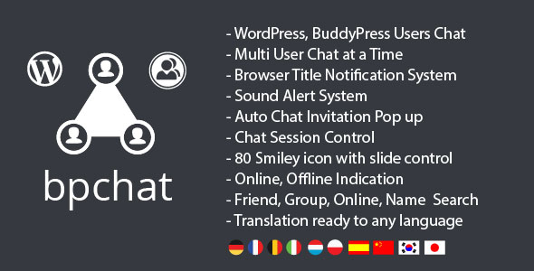 WordPress, BuddyPress Users Chat Plugin Nulled