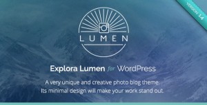 Lumen v1.4.4 - Responsive Photography WordPress Theme