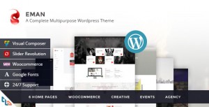 Eman - Creative Multipurpose WordPress Theme