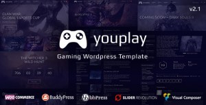 Youplay v2.0.2 - Gaming WordPress Theme