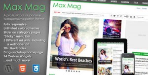 Max Mag v2.6 - Responsive WordPress Magazine Theme