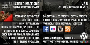 Justified Image Grid v3.0 – Premium WordPress Gallery