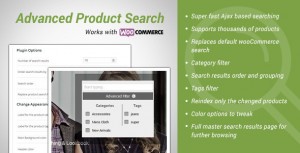 Advance Products Search v1.4.2 WooCommerce - WP Plugin