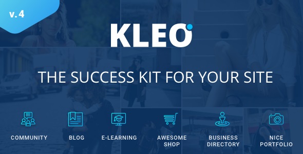 KLEO - Pro Community Focused, Multi-Purpose BuddyPress Theme Nulled