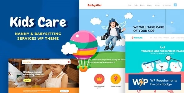 Kids Care A Multi-Purpose Children WordPress Theme Nulled