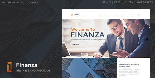 Finanza - Business & Financial WordPress