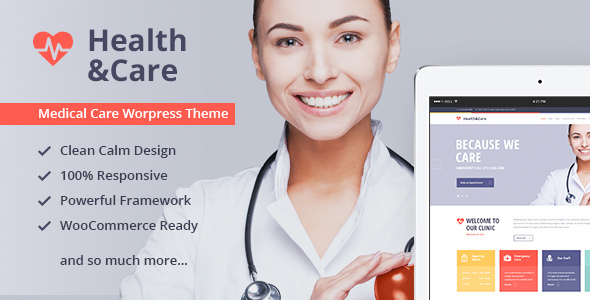 Health & Care v1.0 â€“ Medical WordPress Theme