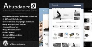 Abundance v4.3 - eCommerce Business Theme