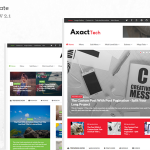 Axact - Responsive Magazine Blogger Theme v2.1