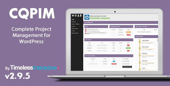CQPIM v3.0.1 - WordPress Project Management Plugin