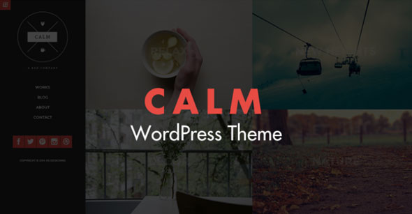Calm v1.3 - Responsive WordPress Theme