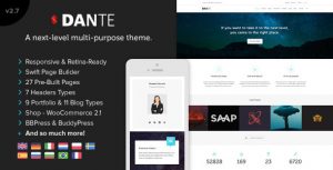Dante v3.4.0 - Responsive Multi-Purpose WordPress Theme