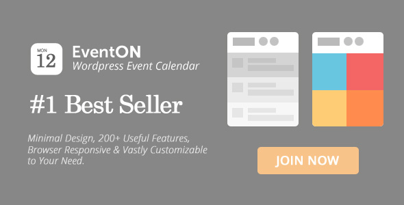 EventOn v2.4.9 - Plugin Kalender Acara WordPress 