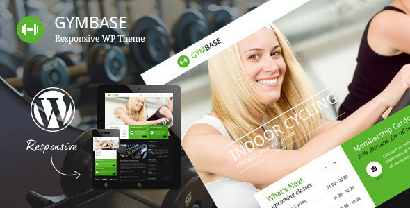 GymBase v11.6 - Responsive Gym Fitness WordPress Theme