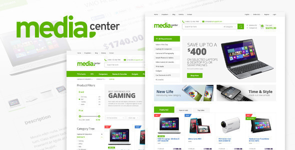 MediaCenter v2.7.7 - Electronics Store WooCommerce Theme