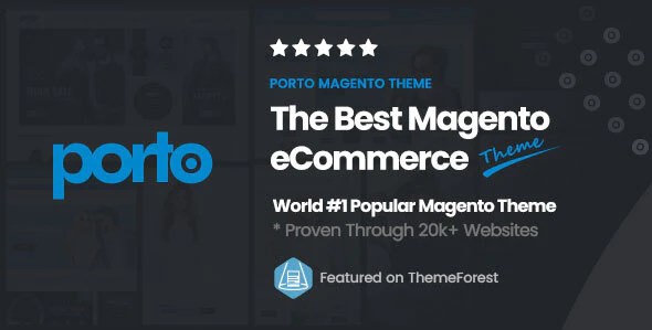 Porto Ultimate Responsive Magento Theme Nulled