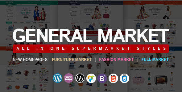 WP General Mart eCommerce Websites v1.0.1