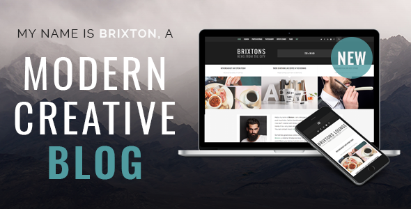 Brixton - WordPress Blog Theme v3.1.4