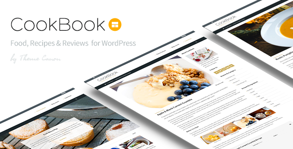 CookBook - Food Magazine Blog v1.13