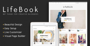 Lifebook v1.0.1 - Creative WordPress Blog Theme