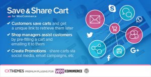 Save & Share Cart for WooCommerce v2.13