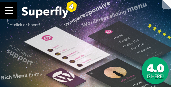 Superfly v4.1.7 ” Plugin Menu WordPress Responsif 