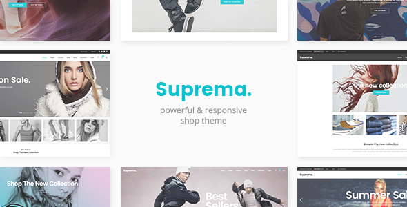 Suprema – Multipurpose eCommerce Theme WordPress v1.7.1