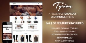 Tyrion v1.8.0 - Flexible Parallax e-Commerce Theme