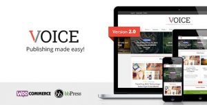 Voice - Clean News/Magazine WordPress Theme v2.1