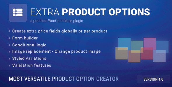 WooCommerce Extra Product Options v4.5.1