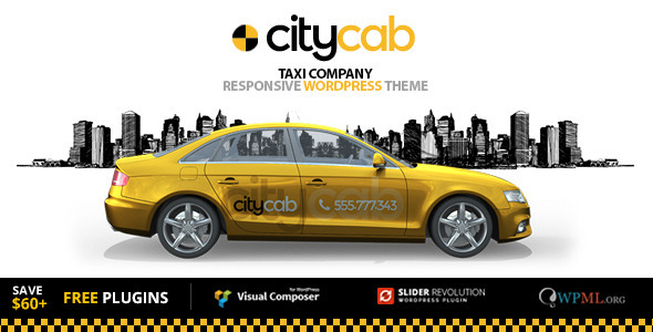 CityCab - Taxi Company & Taxi Firm WordPress Theme v2.0.3
