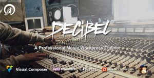 Decibel v2.3.8 - Professional Music WordPress Theme