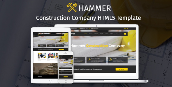 Hammer - Construction Company HTML Theme v1.0