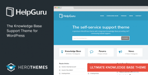 HelpGuru v1.7.1 - A Self-Service Knowledge Base Theme