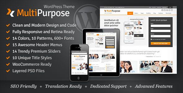 MultiPurpose - Responsive WordPress Theme v1.5.18