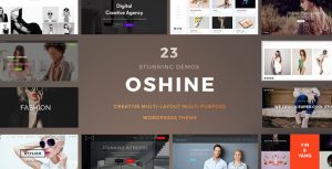 Oshine - Creative Multi-Purpose WordPress Theme v4.3.1