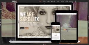 Skrollex v1.4.5 - Creative One Page Parallax