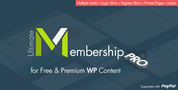 Ultimate Membership Pro WordPress Plugin v4.5