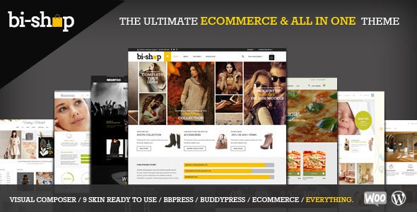 Bi-Shop – All In One: Ecommerce & Corporate Theme v1.7.3