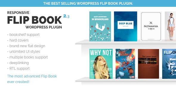 Responsive FlipBook WordPress Plugin v2.3.1