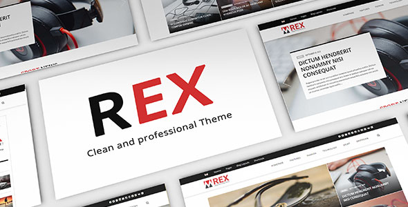 The REX - WordPress Magazine and Blog Theme v2.0
