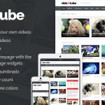 VideoTube v3.2.3 - A Responsive Video WordPress Theme