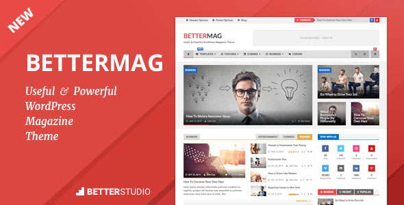 BetterMag - News, Blog, Magazine WordPress Theme v2.8.0