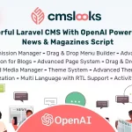 CMSLooks-Laravel-CMS-With-OpenAI-Powered-Blog-News-Magazines-Script-