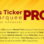 Pro News Ticker & Marquee for Visual Composer v1.1