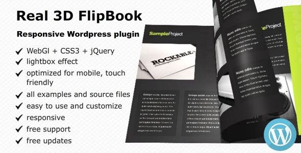 FlipBook 3D Nyata v2.19.3 - Plugin WordPress 